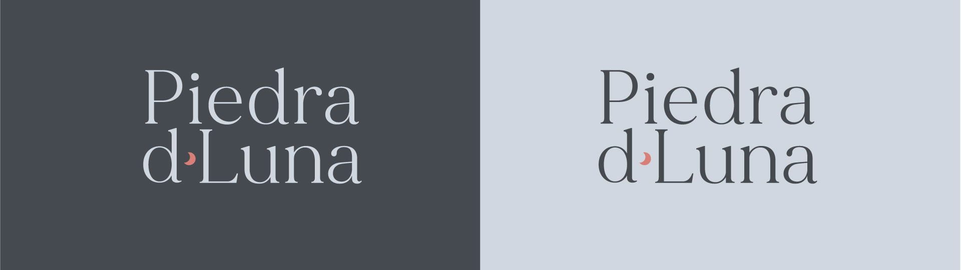 Diseño de logotipo y packaging - Piedra de Luna, una línea de productos capilares de Elena Busto.