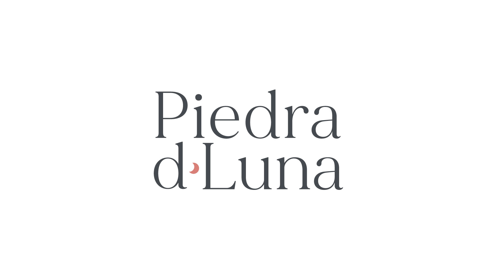 Diseño de logotipo y packaging - Piedra de Luna, una línea de productos capilares de Elena Busto.
