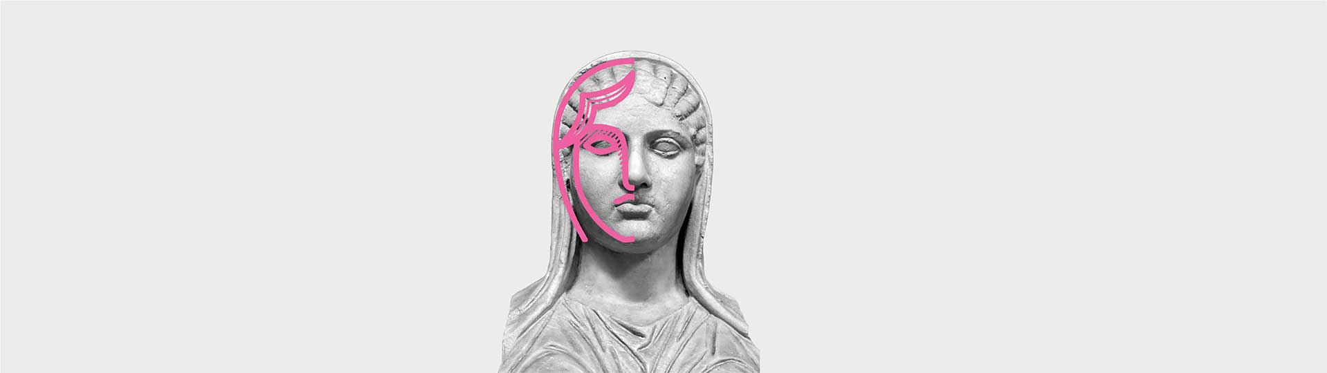 Rediseño de logotipo - «Los Viajes de Aspasia», un proyecto cultural creado por María José Noain Maura.