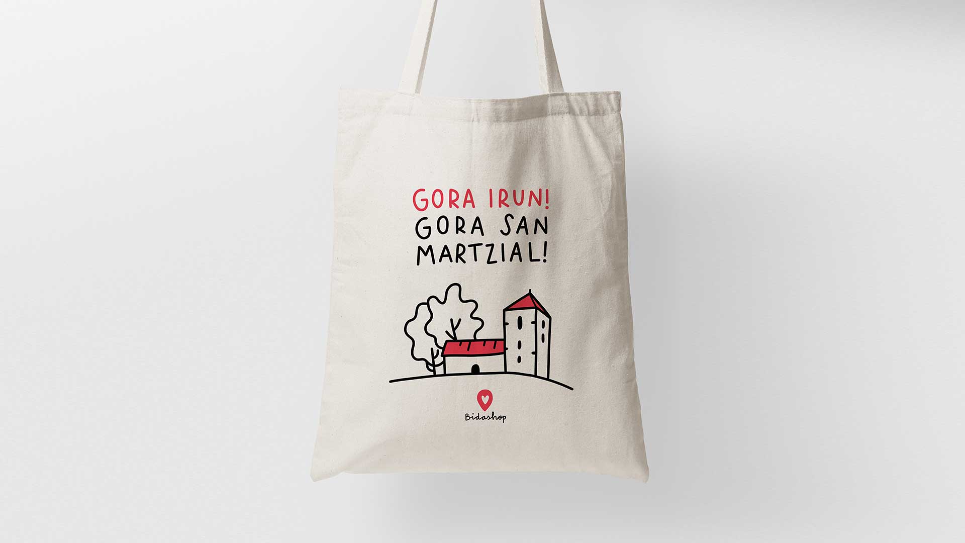 Diseño con ilustración tote bag